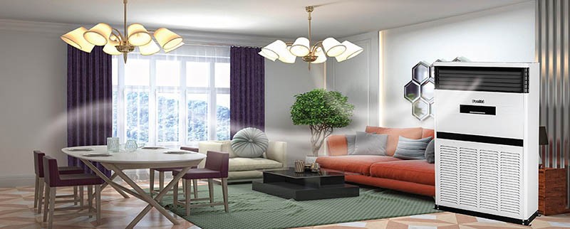 Điều hòa tủ đứng FC 100MCC công suất 100.000BTU phù hợp với các không gian có diện tích trên 70m2