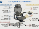 HƯỚNG DẪN CHI TIẾT CÁCH LẮP ĐẶT GHẾ XOAY VĂN PHÒNG TỪ A - Z