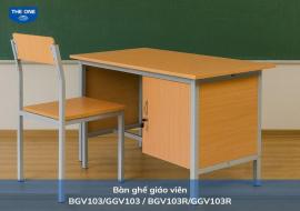 4 MẪU BÀN GHẾ GIÁO VIÊN NỘI THẤT THE ONE CHÍNH HÃNG - CHUẨN BỘ GIÁO DỤC