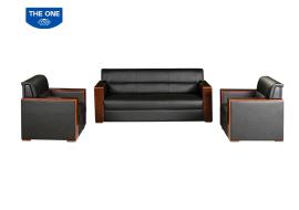 GHẾ SOFA VĂN PHÒNG SF38 DA ĐEN