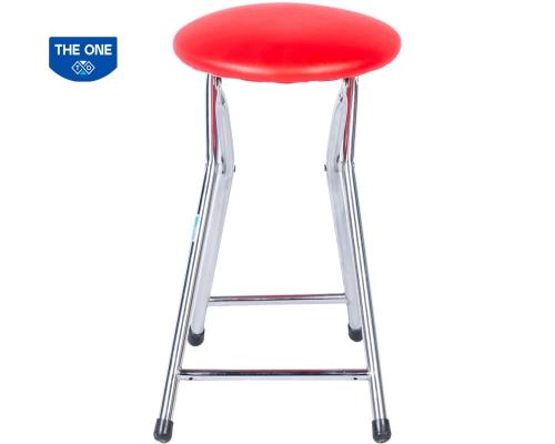 GHẾ ĐÔN CHÂN GẤP GD02S ĐỆM NHỰA