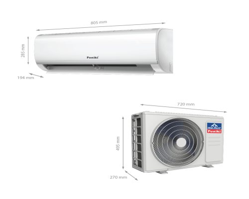 Điều hoà Funiki 10000BTU 2 chiều HSH 10TMU