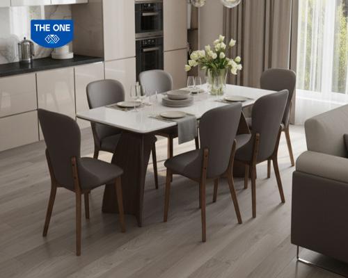 BÀN GHẾ ĂN NHẬP KHẨU THE ONE BA515+GA514