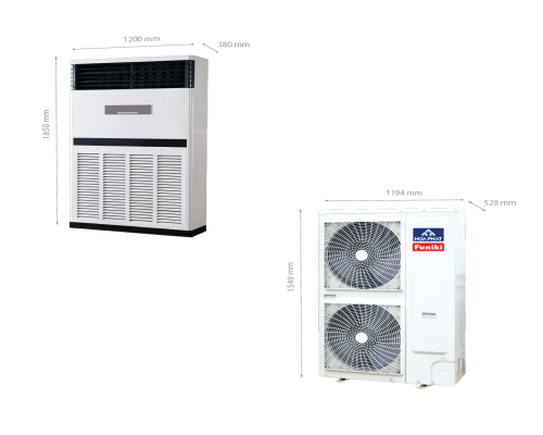 Điều hòa tủ đứng FC 100MCC