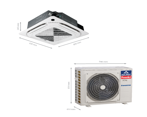 Điều hòa âm trần Inverter Funiki CIC 50MMC